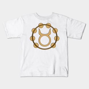 Taurus Tambourine Kids T-Shirt